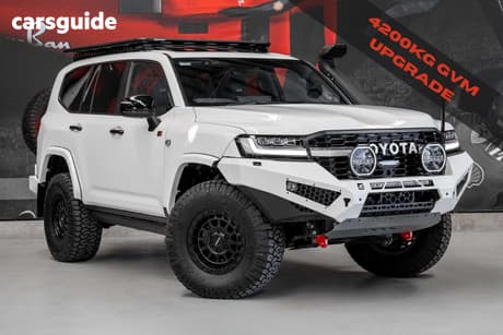 White 2023 Toyota Landcruiser Wagon Lc300 Gr-S (4X4)