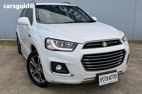 White 2016 Holden Captiva Wagon 7 Ltz (Awd)