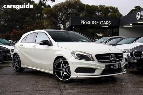 White 2014 Mercedes-Benz A180 Hatchback Be
