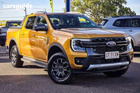Yellow 2024 Ford Ranger Double Cab Pick Up Wildtrak 2.0 (4X4)