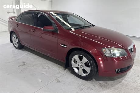 Red 2007 Holden Calais Sedan