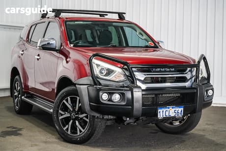 Red 2019 Isuzu MU-X Wagon Ls-U (4X4)