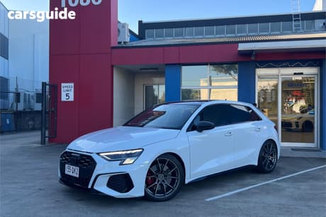 White 2023 Audi S3 Sportback 2.0 Tfsi Quattro