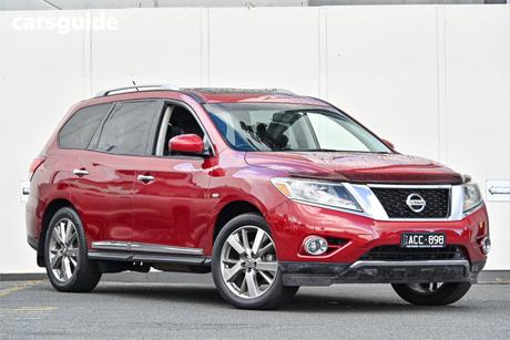 Red 2014 Nissan Pathfinder Wagon Ti (4X2)