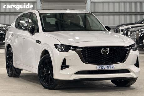 White 2024 Mazda CX-60 Wagon P50E Gt Vision Phev