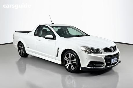 White 2014 Holden UTE Utility Ss Storm