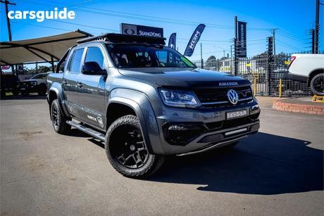 Grey 2022 Volkswagen Amarok Dual Cab Utility Tdi580 W580 4Motion
