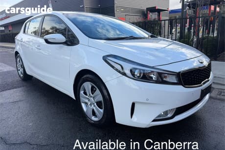 White 2018 Kia Cerato Hatchback S