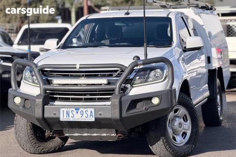 White 2018 Holden Colorado Space Cab Chassis Ls (4X4)