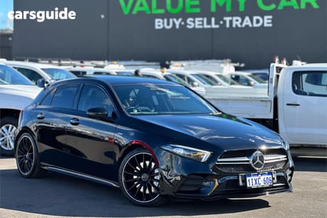 Black 2020 Mercedes-Benz A35 Hatchback 4Matic