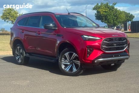 Red 2026 Isuzu MU-X Wagon Ls-T (4X4)