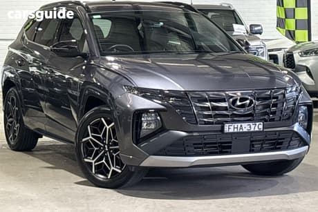 Grey 2023 Hyundai Tucson Wagon Elite N Line (Awd)