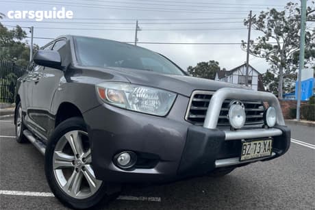Grey 2010 Toyota Kluger Wagon Kx-S (Fwd)