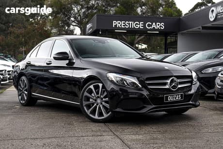Black 2016 Mercedes-Benz C250 Sedan