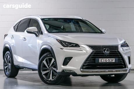White 2020 Lexus NX300 Wagon Sports Luxury (Awd)