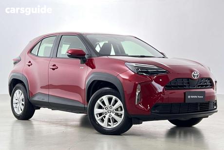 Red 2025 Toyota YARIS CROSS HYBRID Hatch YARIS CROSS HYBRID GX 1.5L AUTO CVT HATCH