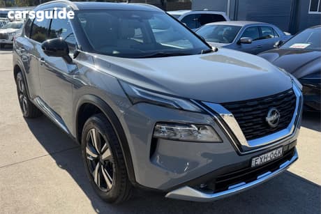 Grey 2022 Nissan X-Trail Wagon Ti (4Wd)