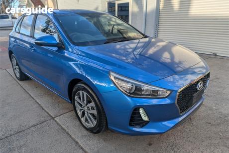 Blue 2017 Hyundai I30 Hatchback Active