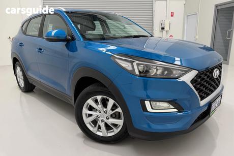 Blue 2019 Hyundai Tucson Wagon Active X (Fwd)