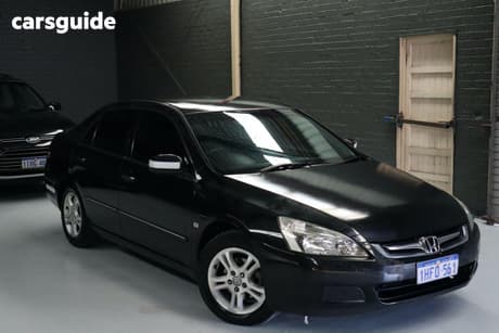 Black 2007 Honda Accord Sedan Vti
