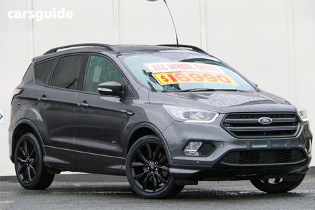 Grey 2018 Ford Escape Wagon St-Line (Awd)