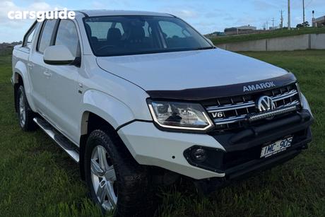 White 2018 Volkswagen Amarok Dual Cab Utility V6 Tdi 550 Highline