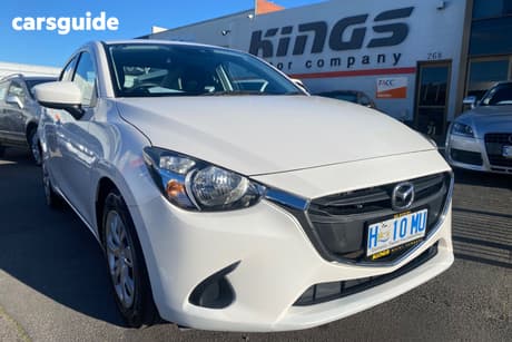 White 2018 Mazda 2 Sedan Neo (5Yr)