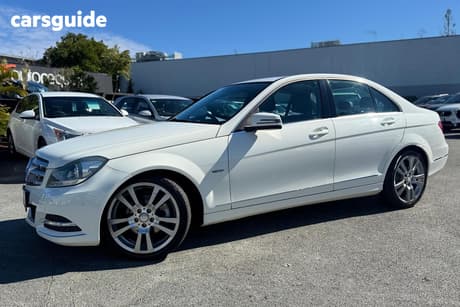 White 2012 Mercedes-Benz C250 Sedan Cdi Elegance Be