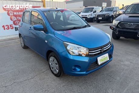 Blue 2015 Suzuki Celerio Hatchback