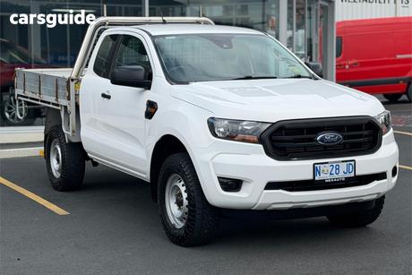 White 2020 Ford Ranger Super Cab Chassis Xl 3.2 (4X4)