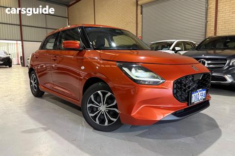 Orange 2024 Suzuki Swift Hatch GL SHADOW AZ SERIES II