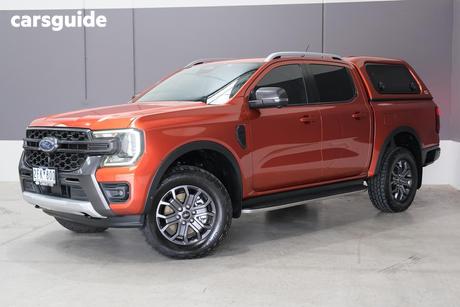 Orange 2022 Ford Ranger Double Cab Pick Up Wildtrak 3.0 (4X4)