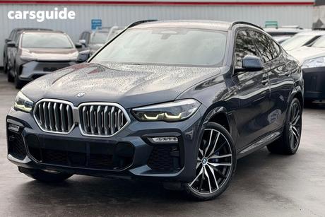 Grey 2019 BMW X6 Coupe Xdrive30D M Sport