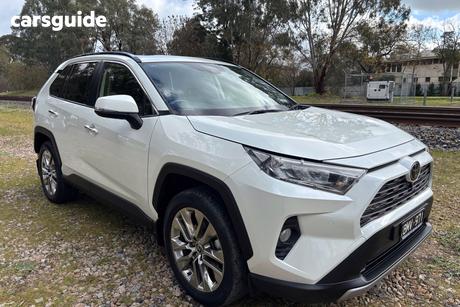 White 2020 Toyota RAV4 Wagon Cruiser (2Wd)