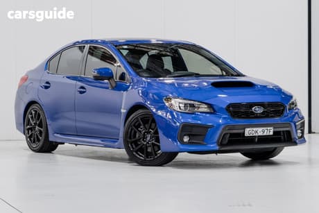 Blue 2019 Subaru WRX Sedan Premium (Awd)