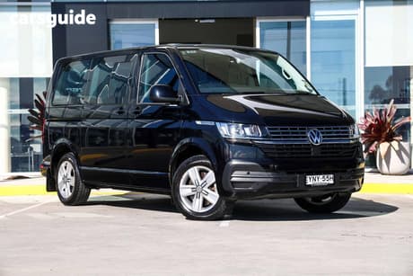 Black 2022 Volkswagen Multivan Wagon Comfortline Premium Tdi340 Lwb