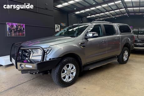 Silver 2016 Ford Ranger Dual Cab Utility Xlt 3.2 (4X4)