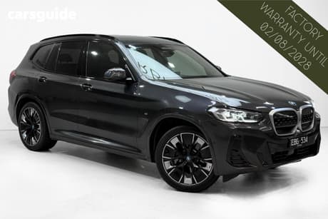 Grey 2023 BMW IX3 Wagon