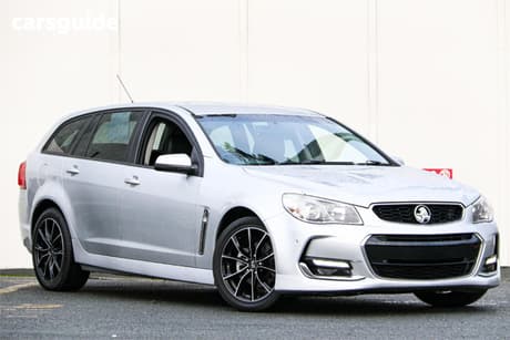 Silver 2016 Holden Commodore Sportswagon Sv6