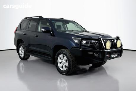 Black 2020 Toyota Landcruiser Prado Wagon Gxl