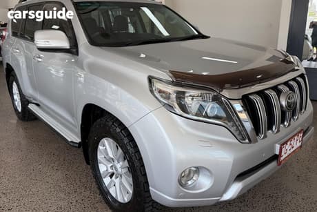 Silver 2017 Toyota Landcruiser Prado Wagon Kakadu (4X4)