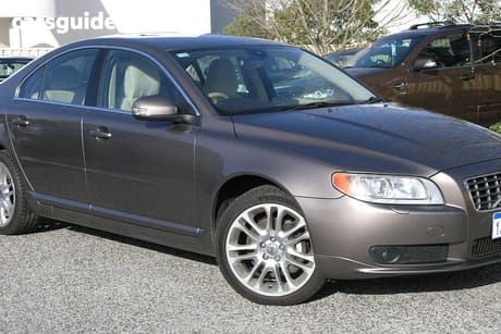 Grey 2009 Volvo S80 Sedan T6 Awd
