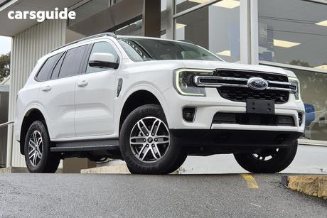 White 2025 Ford Everest Wagon Trend (4Wd)