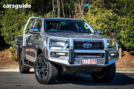 Silver 2021 Toyota Hilux Double Cab Chassis Sr5 (4X4)