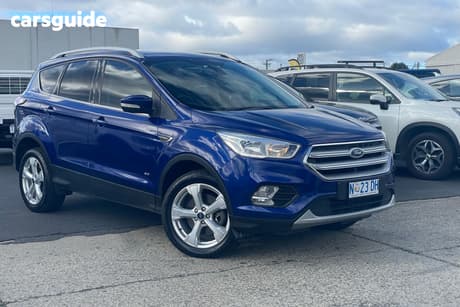Blue 2017 Ford Escape Wagon Trend (Awd)