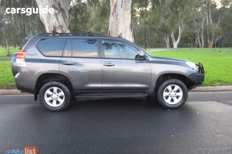 Grey 2013 Toyota Landcruiser Prado SUV KDJ150R