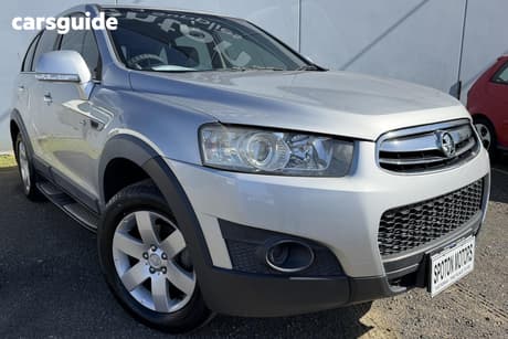 Silver 2013 Holden Captiva Wagon 7 Sx (Fwd)