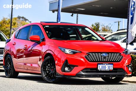 Red 2025 Subaru Impreza Hatchback 2.0S (Awd)