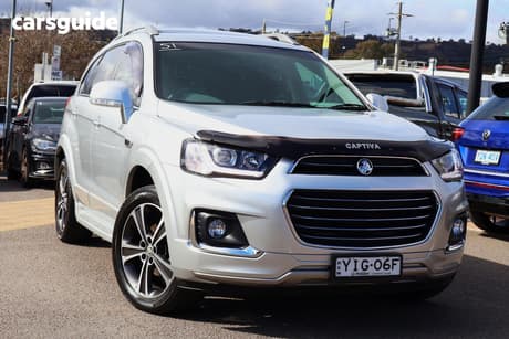 Silver 2017 Holden Captiva Wagon 7 Ltz (Awd)