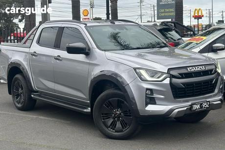 Silver 2021 Isuzu D-MAX Crew Cab Utility X-Terrain (4X4)